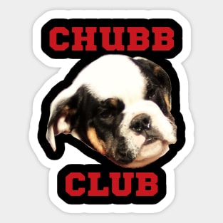 Chubb Club Sticker